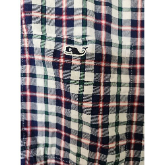 Vinyard Vines Mens Classic Fit Tucker Shirt Plaid Long Sleeve sz S - Picture 2 of 7